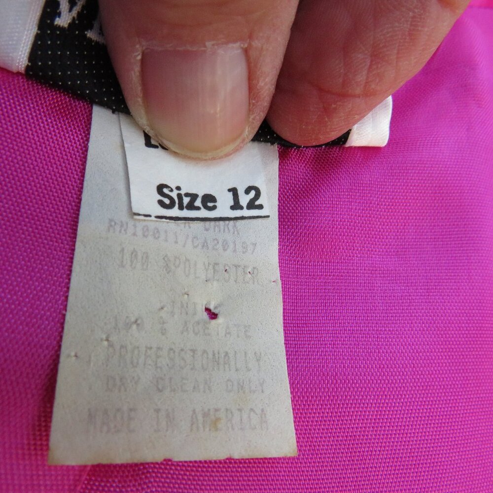 After Dark Womans size 12 Dress 2 Pieces Vintage - Picture 13 of 13